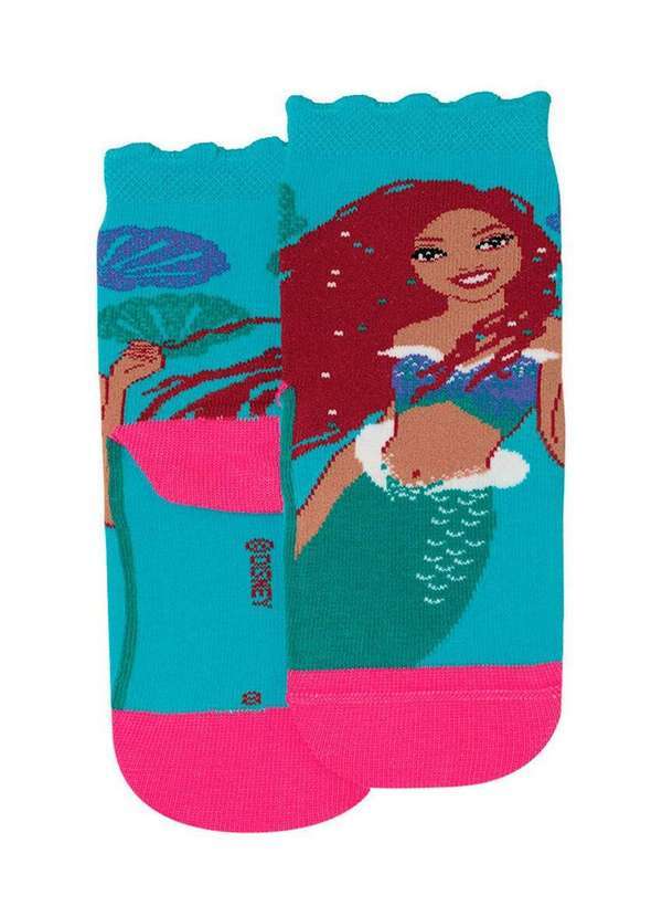 Disney - Meia Infantil Cano Médio Pequena Sereia Lupo 2483-001 2100-Spectre