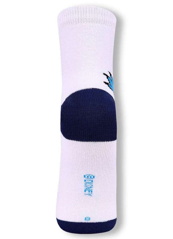 Disney - Meia Infantil Cano Médio Stitch Lupo 2402-004 1120-Branca 4