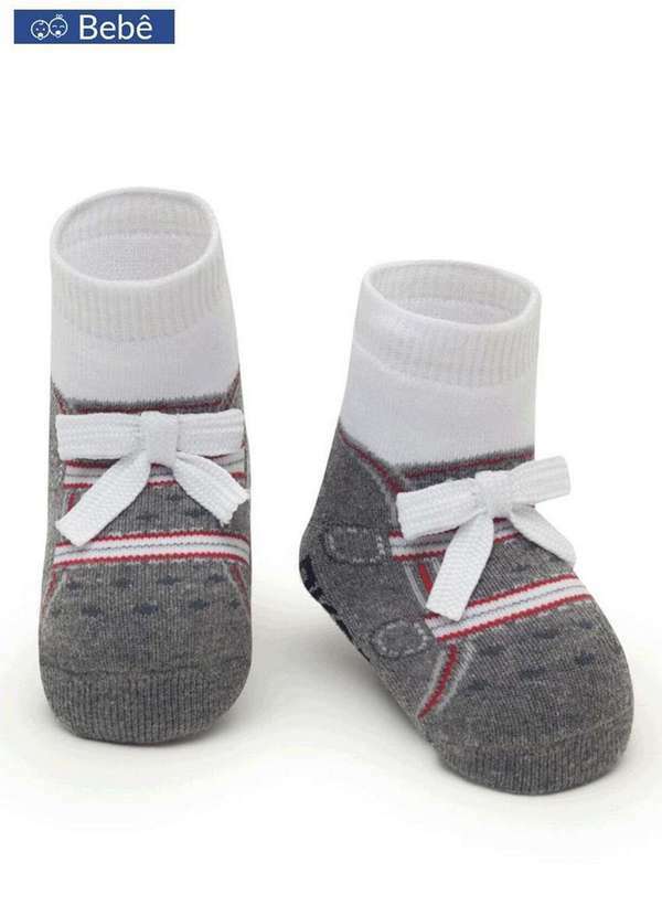 Puket - Meia Puket 7036 2873/200-Mescla-Escuro