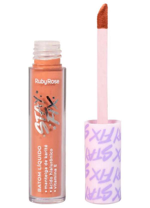 Ruby Rose - Batom Liquído Stay Fix Ruby Rose Hb569 Cs10-Maia