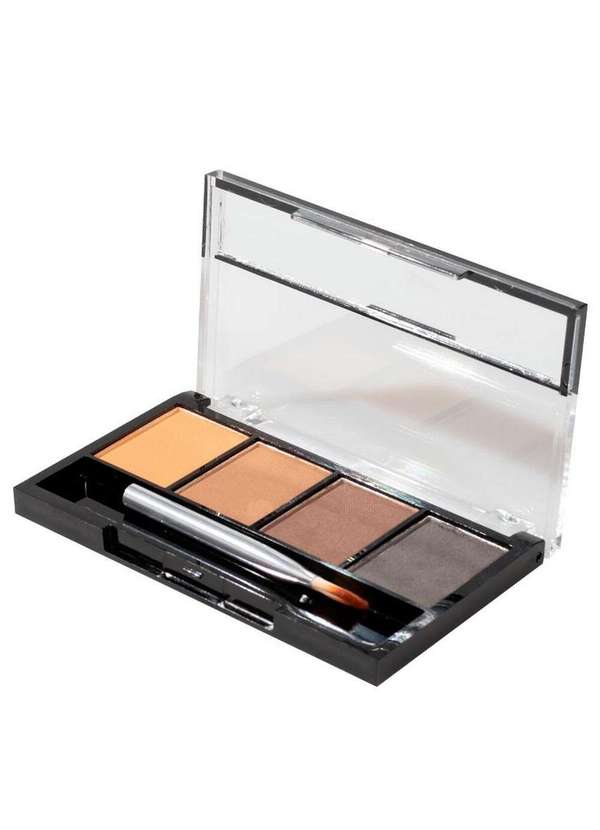 Ruby Rose - Sombra Sobrancelha Ruby Rose Hbf572 Marrom-Preto