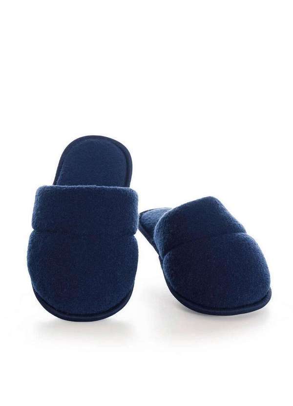 Cor com Amor - Pantufa Masculina Kputz 2090035 Azul-Marinho