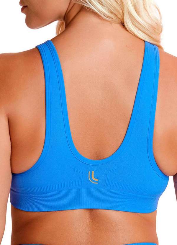 Lupo - Top Feminino Attack Lupo 71401-001 2731-Azul-Leblon 2