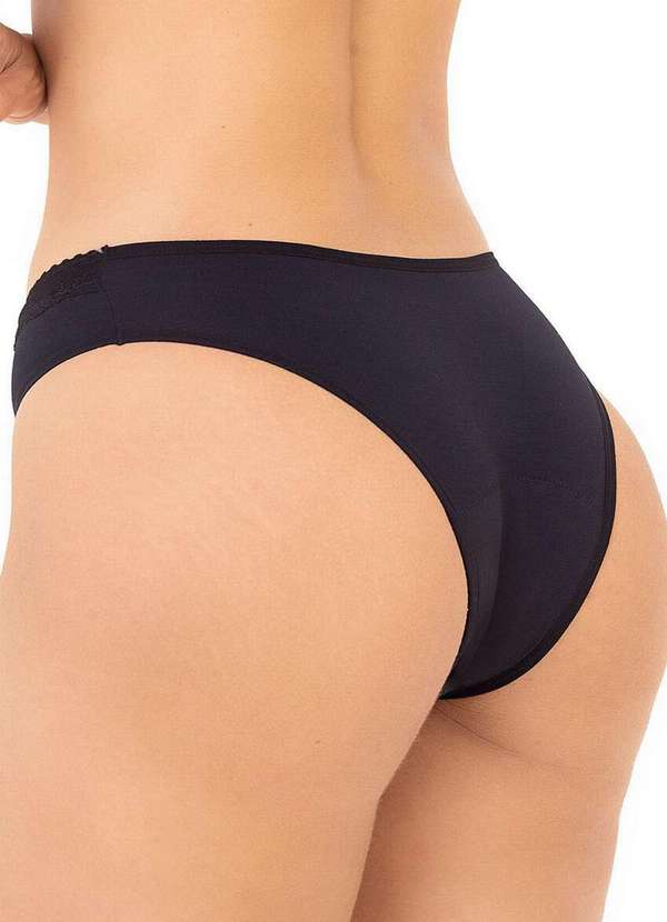 Love Secret - Calcinha Abosrovente Biquíni Love Secret 800204 012-Preto 2