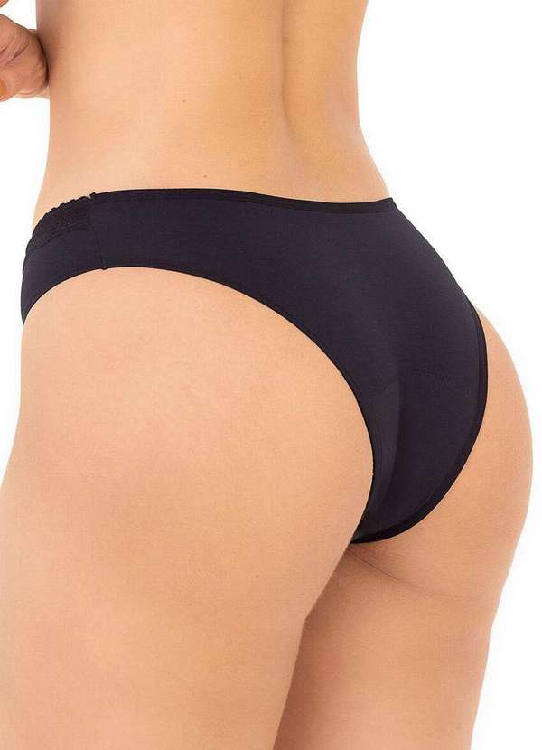 Love Secret - Calcinha Abosrvente Biquíni Love Secret 800214 012-Preto 2