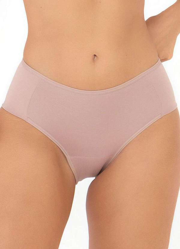 Love Secret - Calcinha Absorvente Alta Love Secret 800202 102-Chocolate