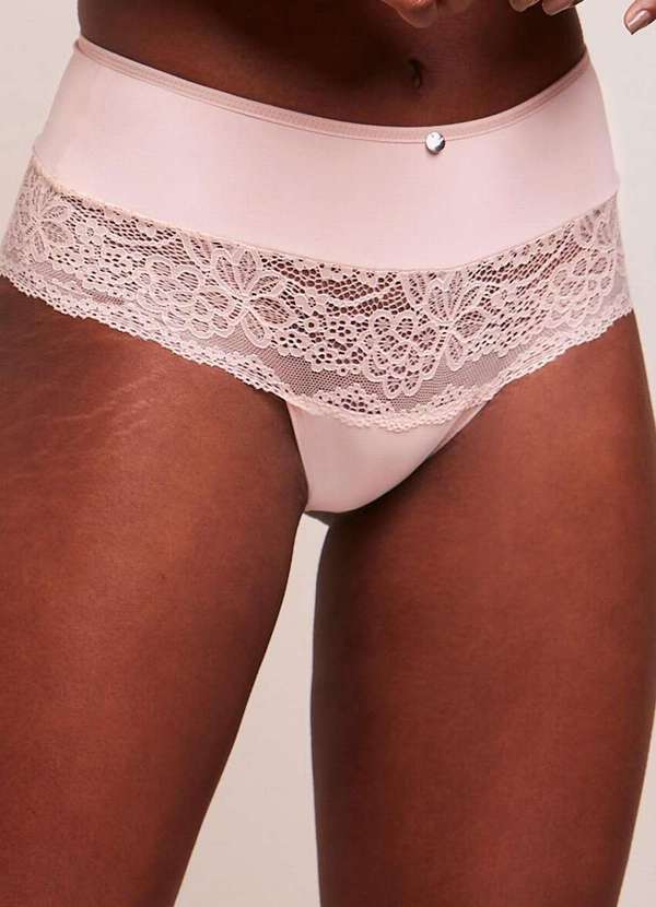 Bonjour - Calcinha Alta Bonjour Ft331120 Ece-Bege-Essence