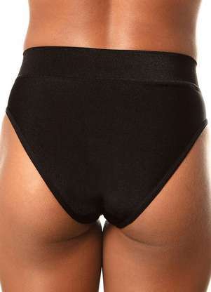 Calcinha Alta Cítara (Preto) Demillus 26065 - DEMILLUS
