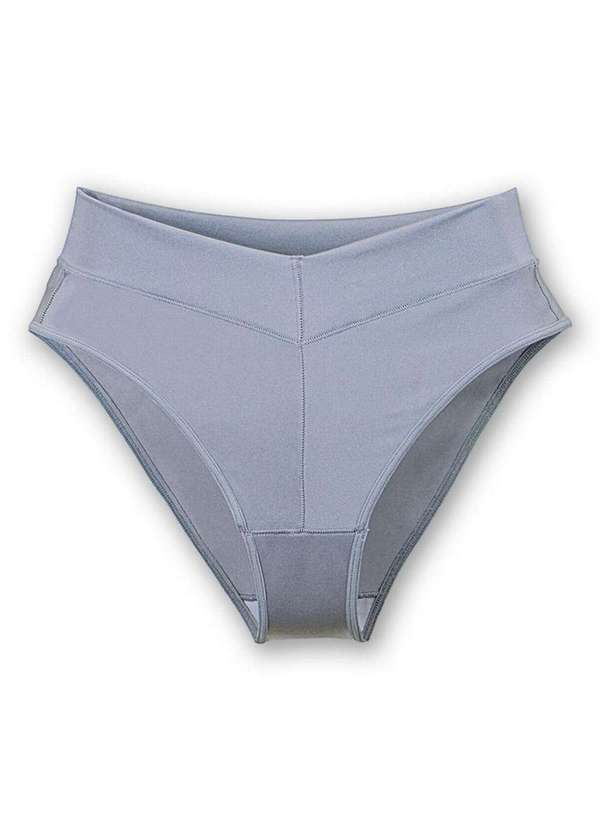 Demillus - Calcinha Alta Cítara Demillus 26065 76-Prata 2