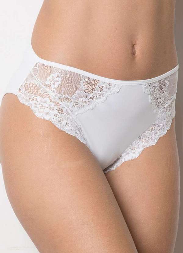 Darling - Calcinha Alta Darling 314.95 Bra-Branco