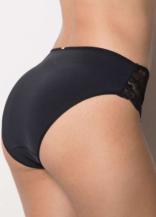 Darling - Calcinha Alta Darling 314.95 Pre-Preto 2