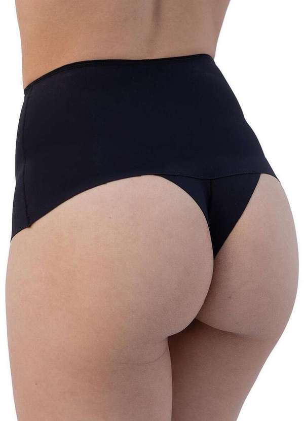 Darling - Calcinha Alta Darling 390.92 Pre-Preto 2