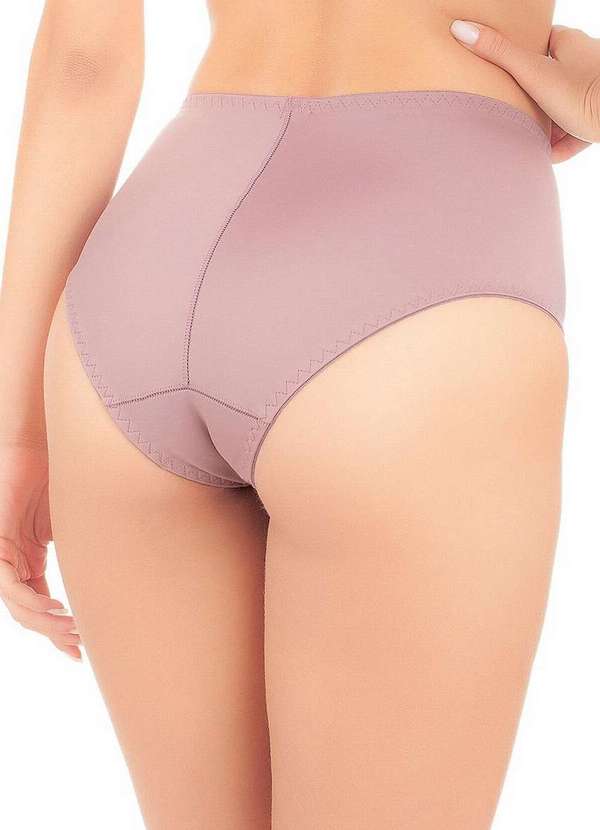 Duloren - Calcinha Alta Duloren 114714 77-Beringela 2