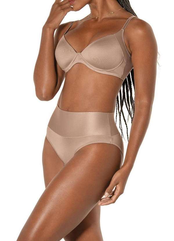 Demillus - Calcinha Alta Femme Demillus 56015 26-Canela 3