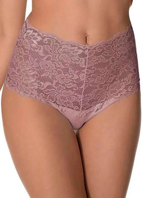 Demillus - Calcinha Alta Guinee Demillus 57112 11-Lilas-Mistico