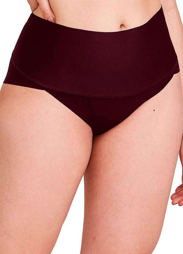 Hope - Calcinha Alta Hope 330850 Vnb-Vinho-Bordô