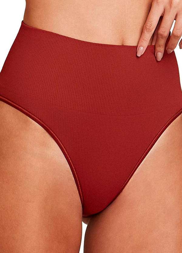 Hope - Calcinha Alta Hope 38010 Vjp-Vermelho-Jaspe