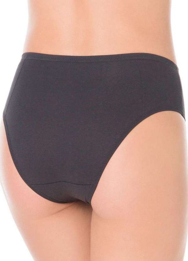 Liz - Calcinha Alta Liz 50330 381-Super-Black 2