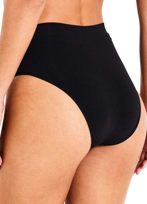 Liz - Calcinha Alta Liz 70935 381-Super-Black 2