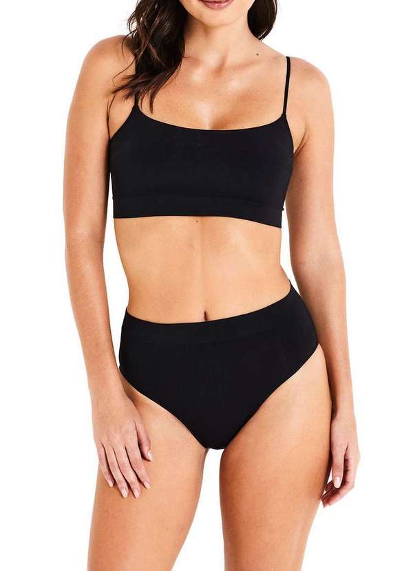 Liz - Calcinha Alta Liz 70935 381-Super-Black 4