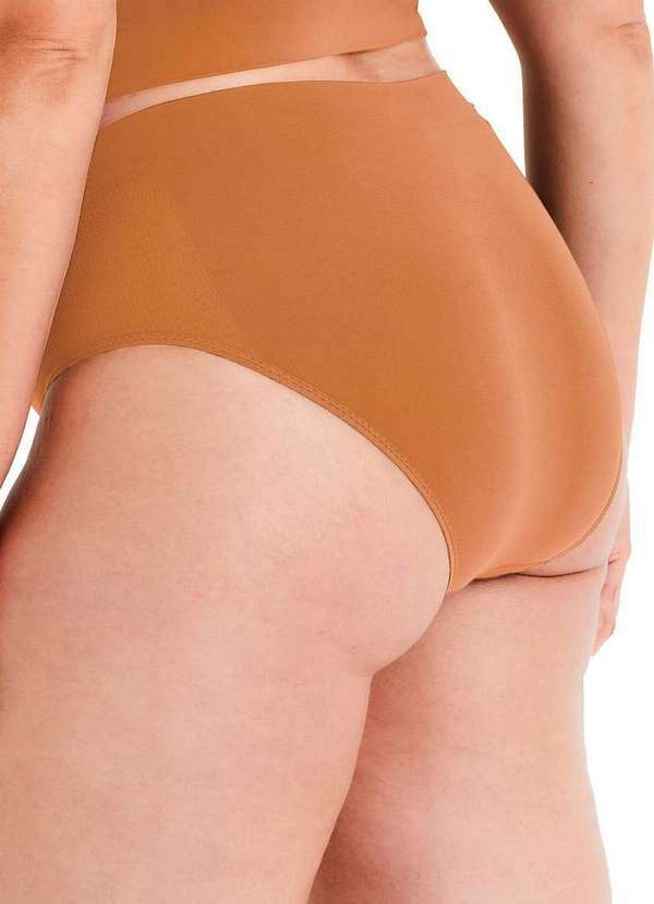 Liz - Calcinha Alta Liz 70935 652-Pecan 2