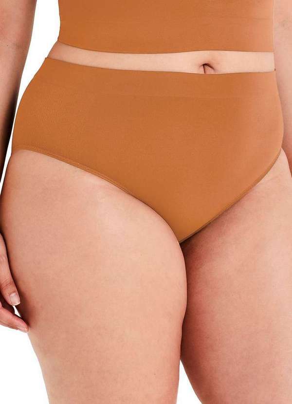 Liz - Calcinha Alta Liz 70935 652-Pecan 3