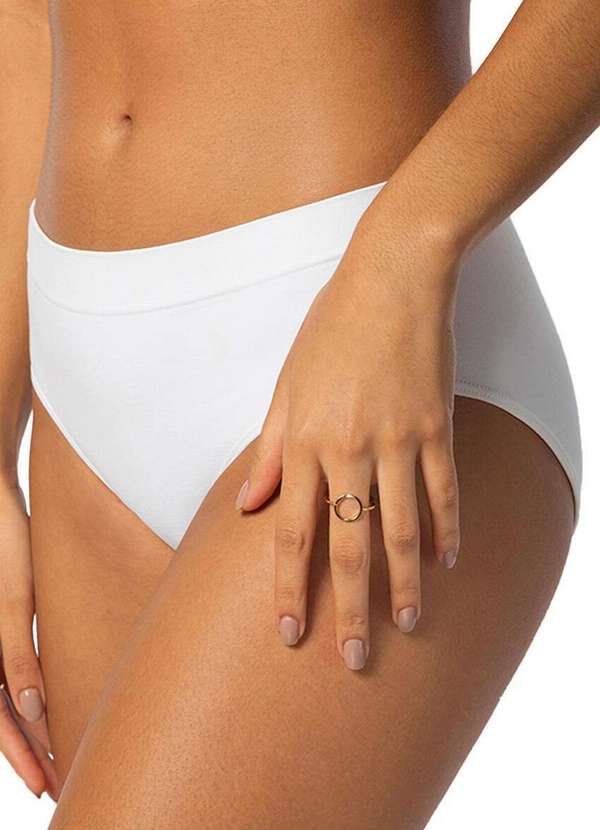 Lupo - Calcinha Alta Loba 40310-001 111-Branco