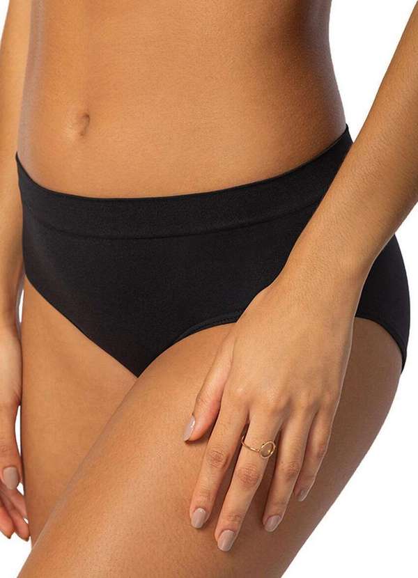 Lupo - Calcinha Alta Loba 40310-001 999-Preto