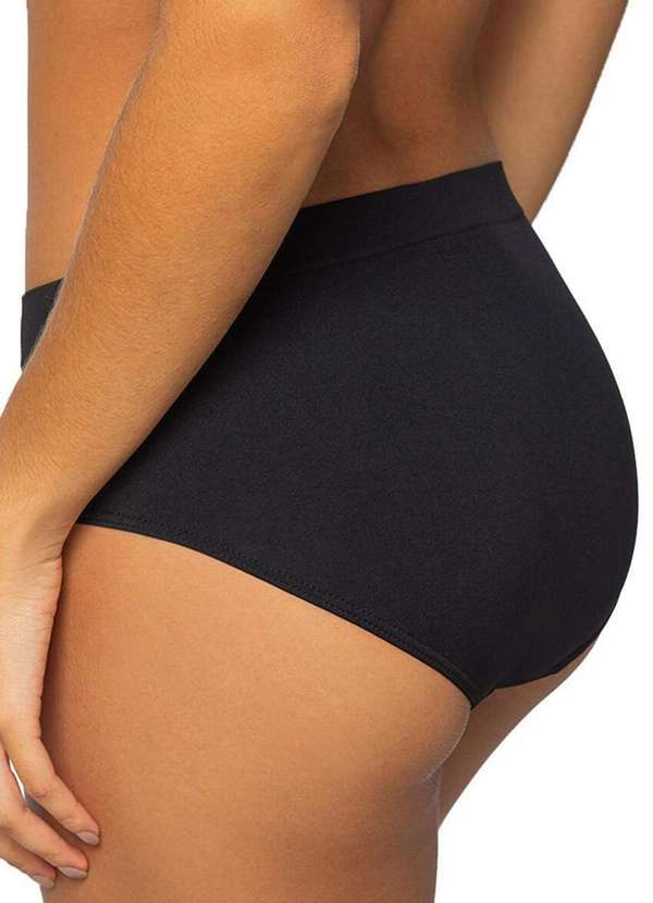 Lupo - Calcinha Alta Loba 40310-001 999-Preto 2