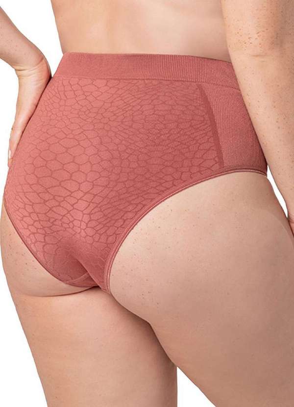 Lupo - Calcinha Alta Loba 40318-001 5144-Telha 2