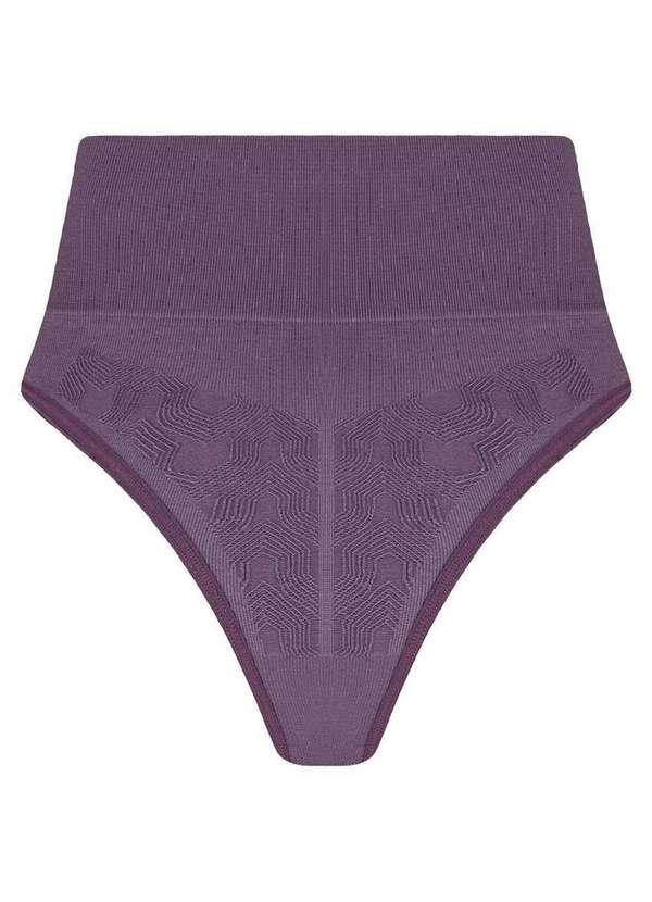 Lupo - Calcinha Alta Loba 40342-001 Plus Size 0580-Roxo-Neblina 4