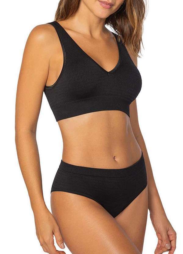 Lupo - Calcinha Alta Loba 40368-001 999-Preto 3