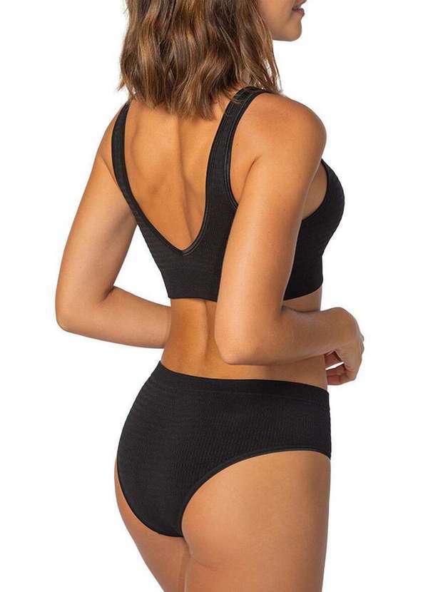 Lupo - Calcinha Alta Loba 40368-001 999-Preto 4