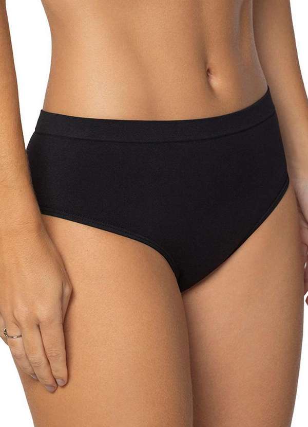 Lupo - Calcinha Alta Loba 40900-001 999-Preto