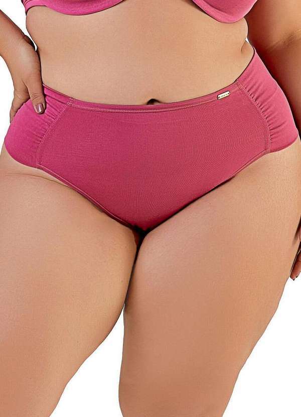 Love Secret - Calcinha Alta Love Secret 813201 Plus Size 712-Florata