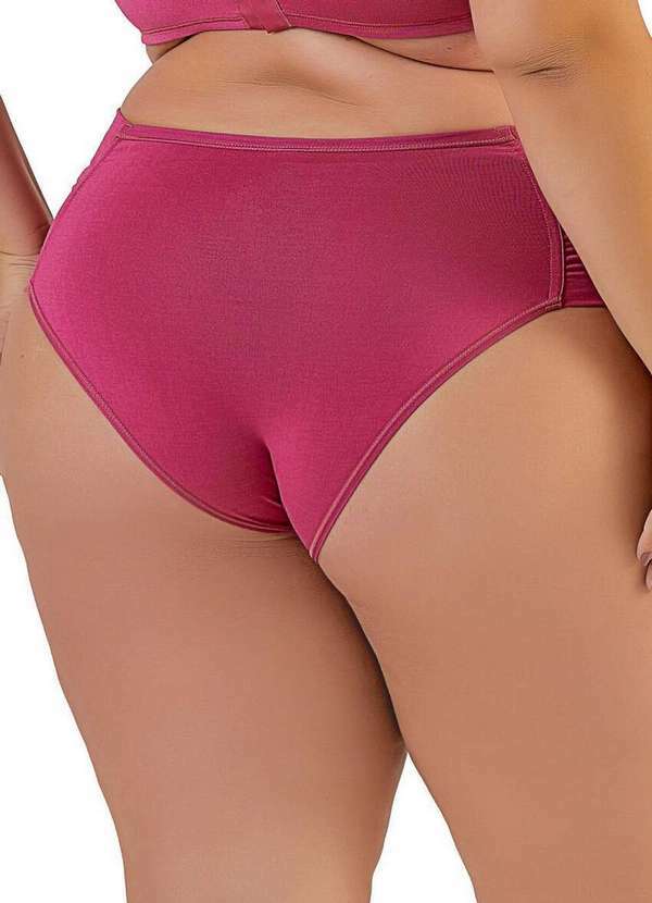 Love Secret - Calcinha Alta Love Secret 813201 Plus Size 712-Florata 2