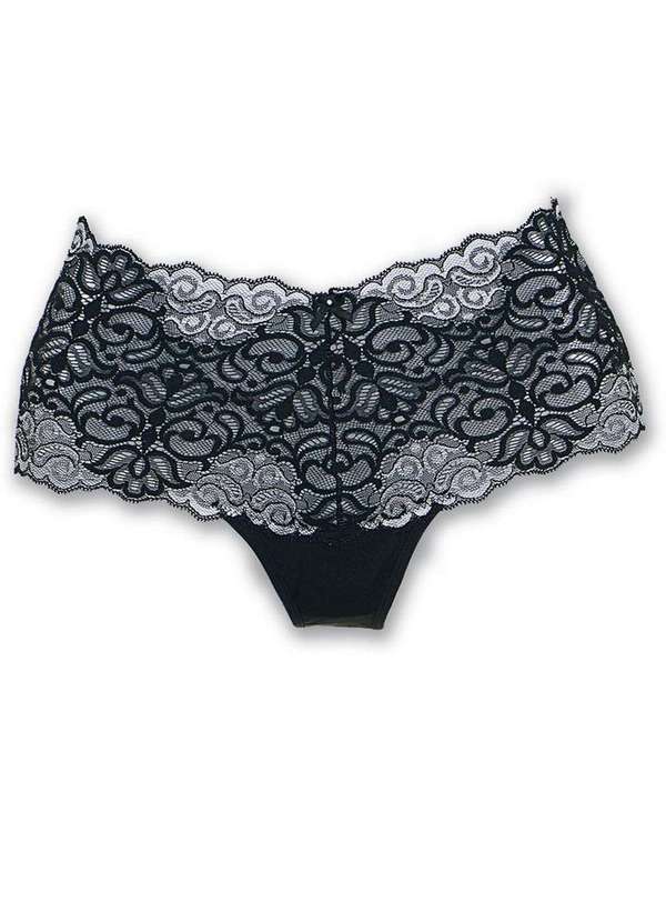 Demillus - Calcinha Alta Promenade Demillus 57532 27-Preto 2