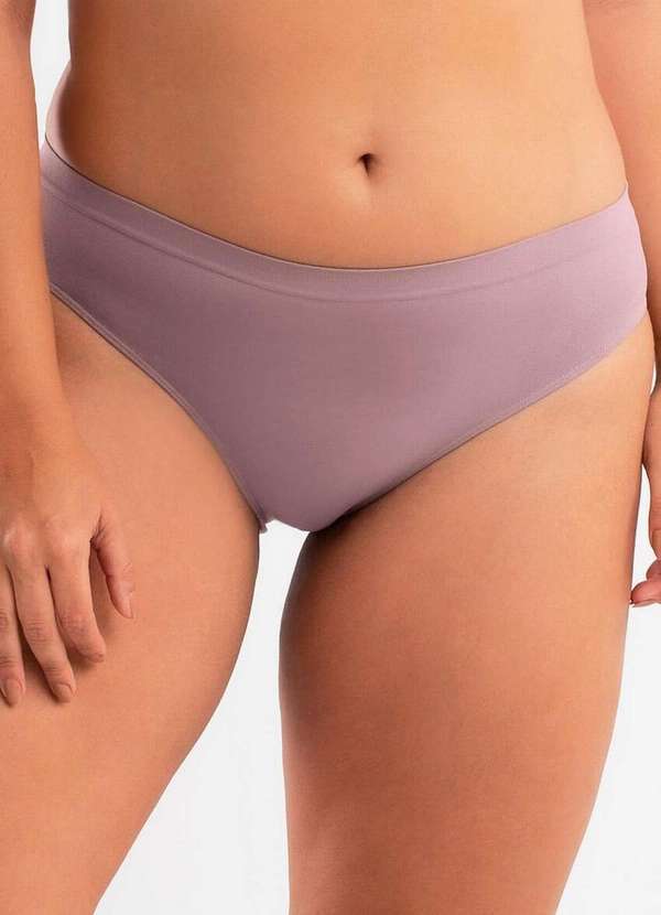 She - Calcinha Alta She 744.01 Ro03-Rosa-Queimado