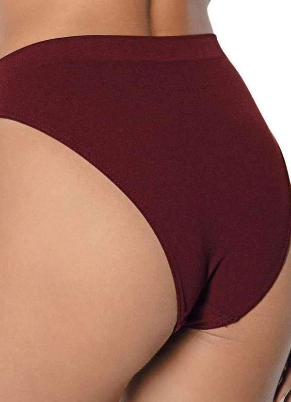 Demillus - Calcinha Alta Ultraleve Demillus 56300 50-Vinho-Barolo 2