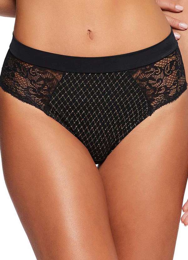 Valisere - Calcinha Alta Valisere 70800 71-Preto