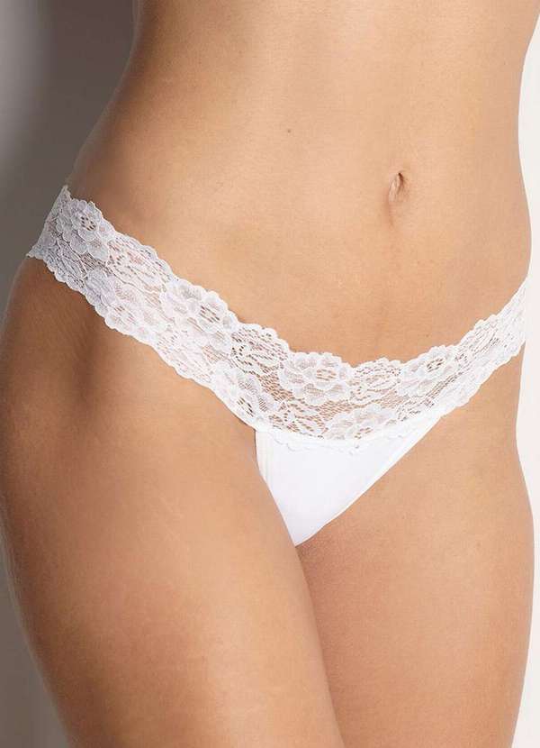 Darling - Calcinha Biquíni Darling 314.59 Bra-Branco