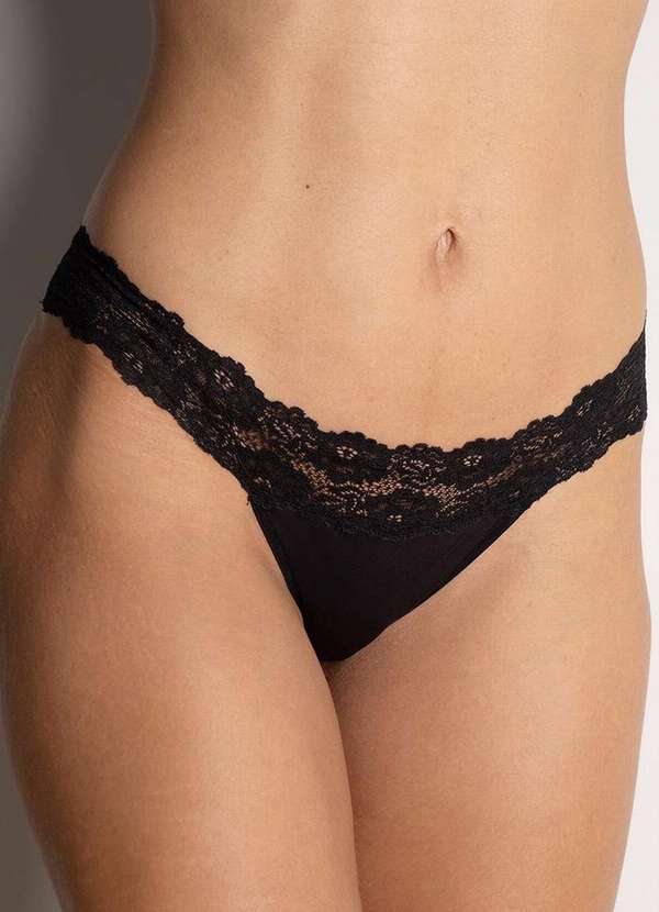 Darling - Calcinha Biquíni Darling 314.59 Pre-Preto