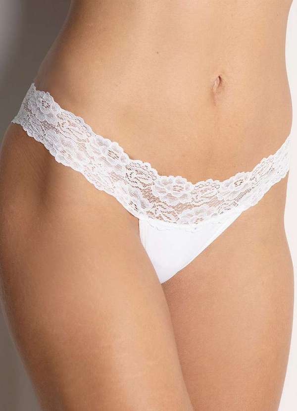 Darling - Calcinha Biquíni Darling 314.61 Bra-Branco