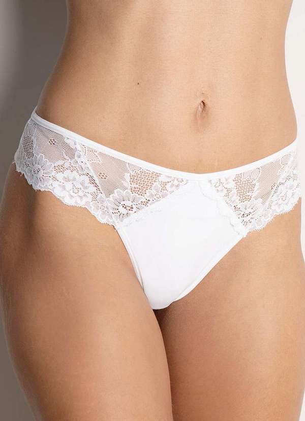 Darling - Calcinha Biquíni Darling 314.68 Bra-Branco