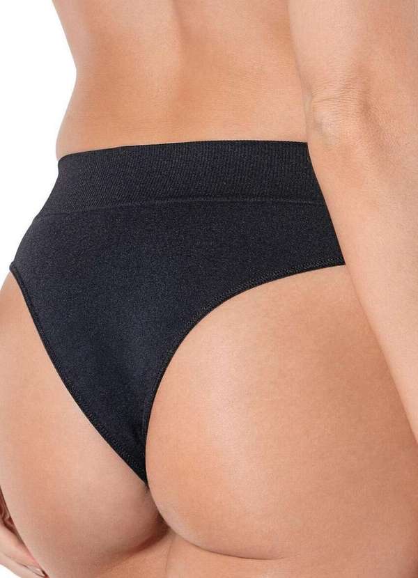 Demillus - Calcinha Biquíni Dido Ultraleve Demillus 53261 27-Preto 2