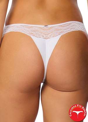 Calcinha Biquíni Fio Dental Valisere 78832.5 - VALISERE