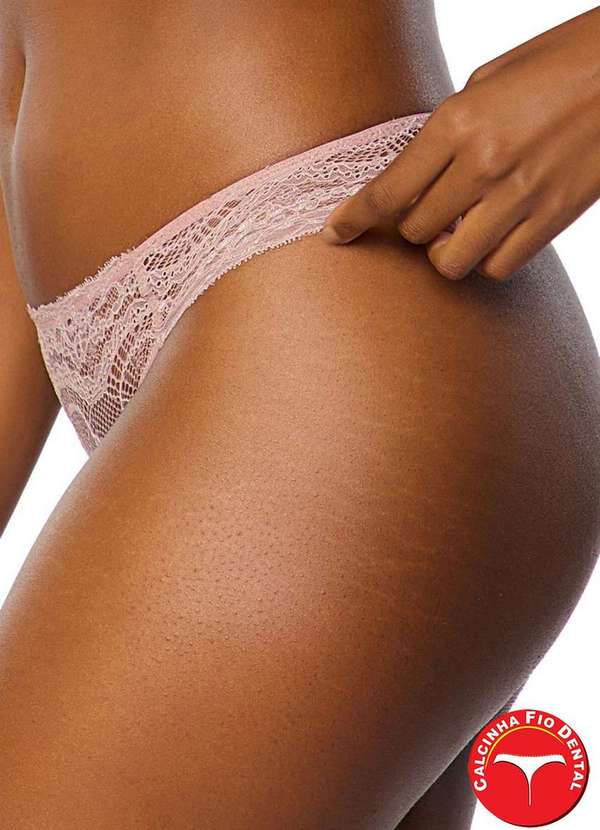 Valisere - Calcinha Biquíni Fio Dental Valisere 78832.5 662-Blush 2