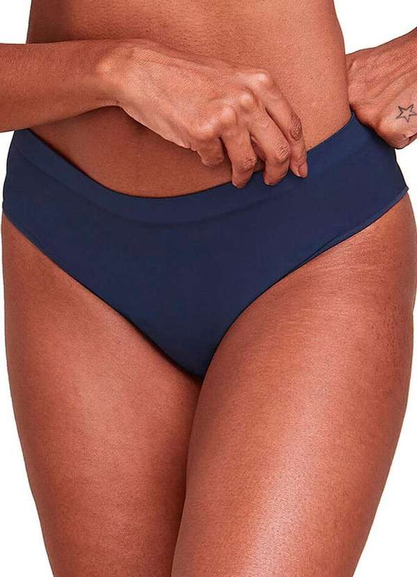 Hope - Calcinha Biquíni Hope S38020 Acd-Azul-Cedro