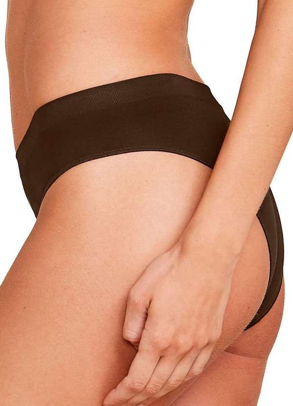 Hope - Calcinha Biquíni Hope S38020 Mte-Marrom-Matte 3