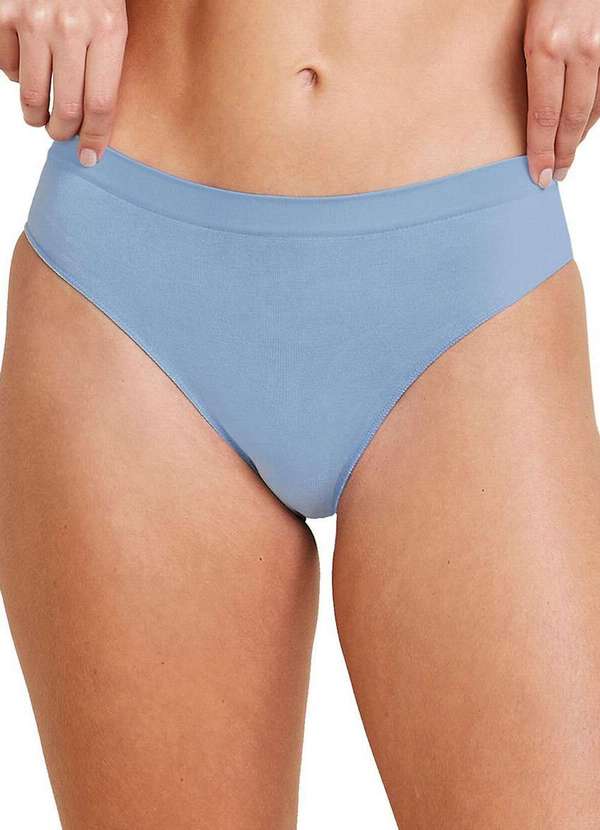 Hope - Calcinha Biquíni Hope S38020 Zul-Azul-Tule